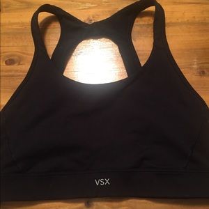 Victoria’s Secret open back sports bra, med impact